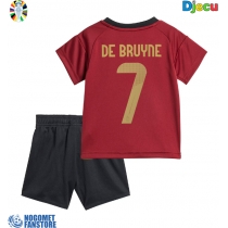 Belgija Kevin De Bruyne #7 Domaci Dres za djecu EP 2024 Kratak Rukav (+ Kratke hlače)